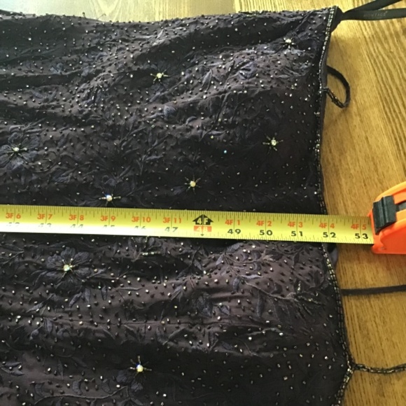 Montage by Mon Cheri Spaghetti Strap Sequined Column Dress - Picture 13 of 15